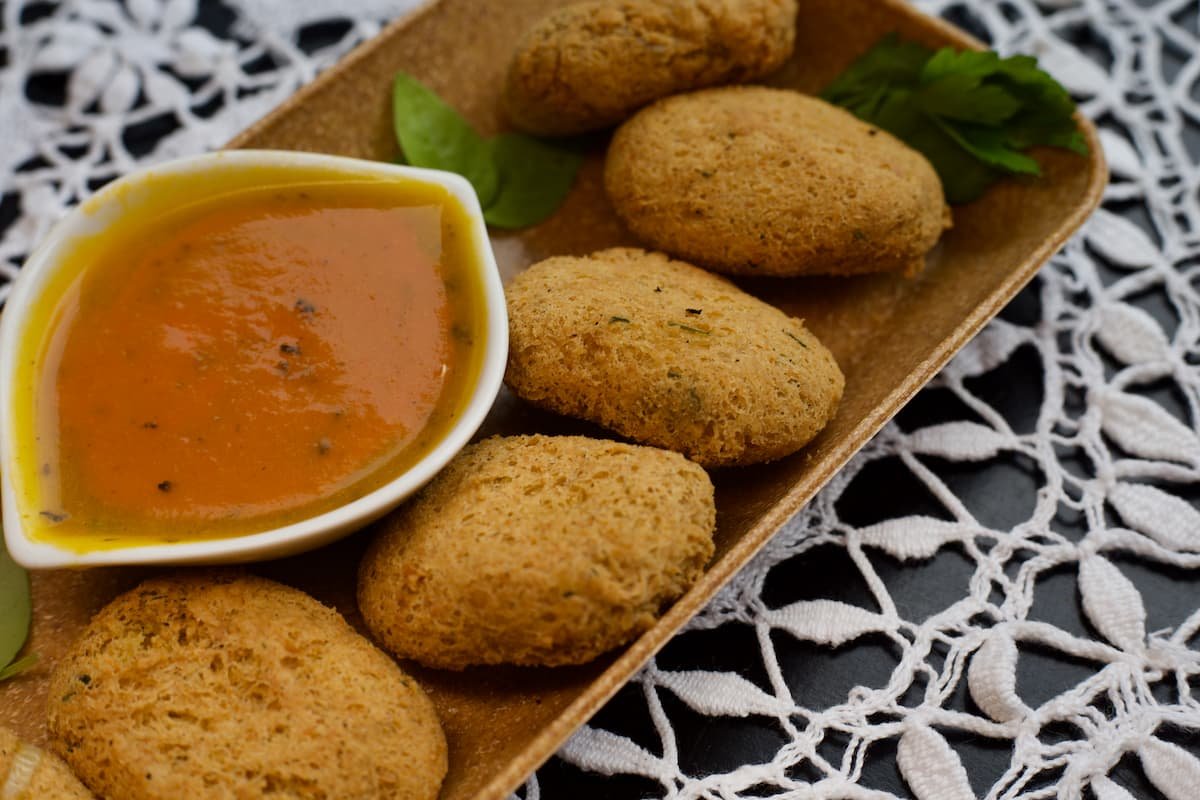 Nuggets de Grão de Bico da Delícias de Lalita